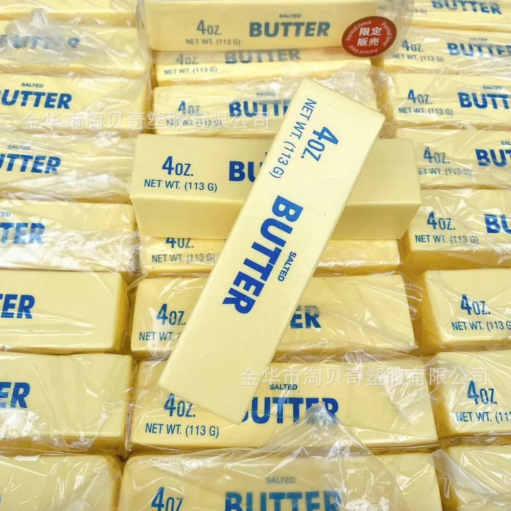 1Pc Butter Stick Squishy Toy Slow Rising Squeeze Toy Butter Bar Brick Squishy Fidget Toy anti Stress Release Hand Relax Gift Toy