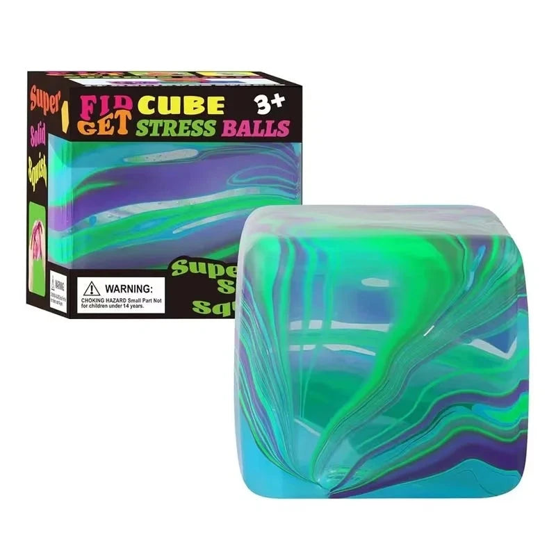 Experience Stress Relief with the Snowflake Ice Cube Malt Sugar Squishy Mystery Blind Box - Perfect Anti-Anxiety Fidget Toy!