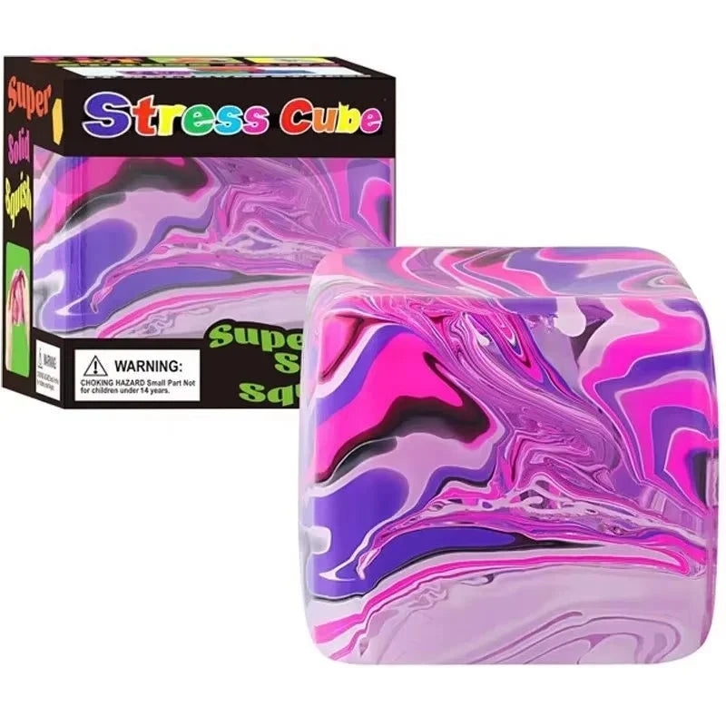 Experience Stress Relief with the Snowflake Ice Cube Malt Sugar Squishy Mystery Blind Box - Perfect Anti-Anxiety Fidget Toy!